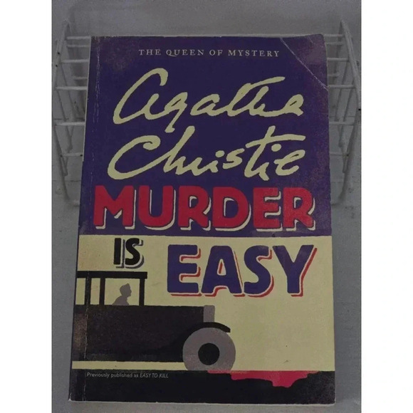 Harper Agatha Christie Murder is Easy Mystery Book - Picture 1 of 5
